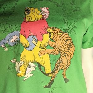 Pooh Bear Gone Real Life Tshirt Unisex M